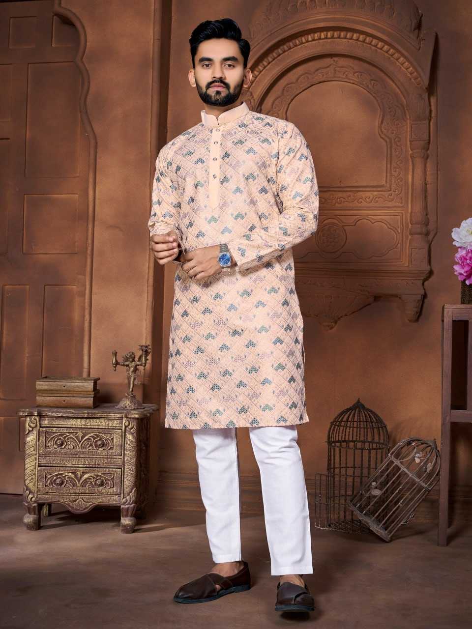 YNF ITALIAN SILK RBV MAHARAJA WHOLESALE MENS WEAR MANUFACTURER